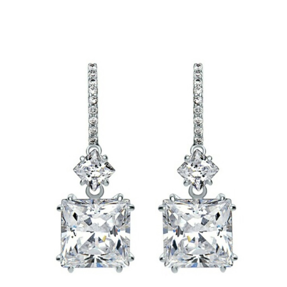 Genevive Sterling CZ Earrings